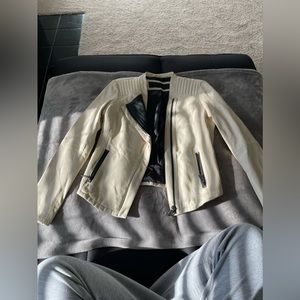 Zara Basic Leather Jacket